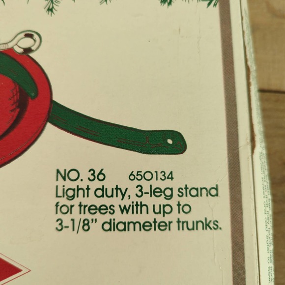 Vintage Metal Christmas Tree Stand by Handy Things No. 36 - Picture 3 of 4